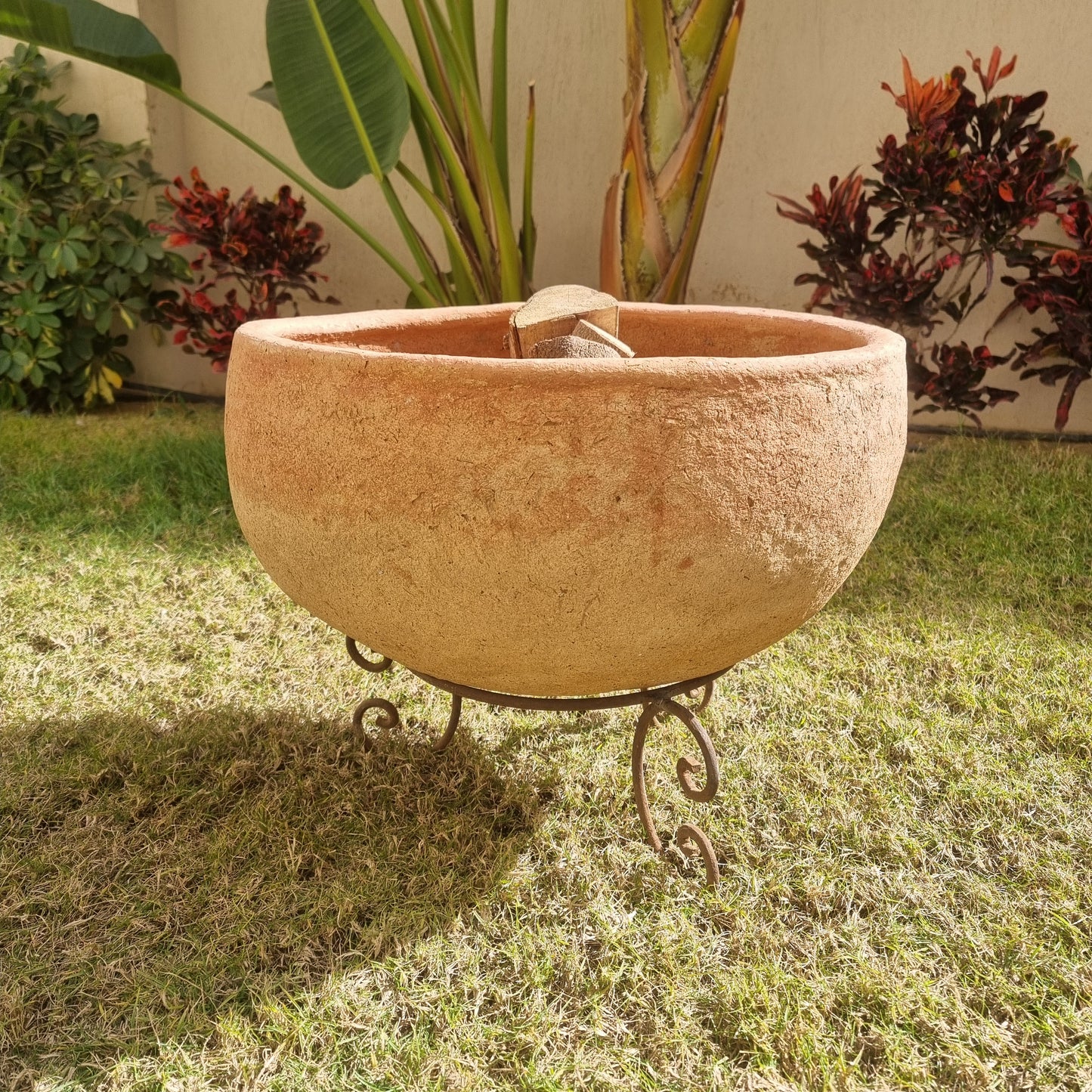 Clay Pot Fire Pit