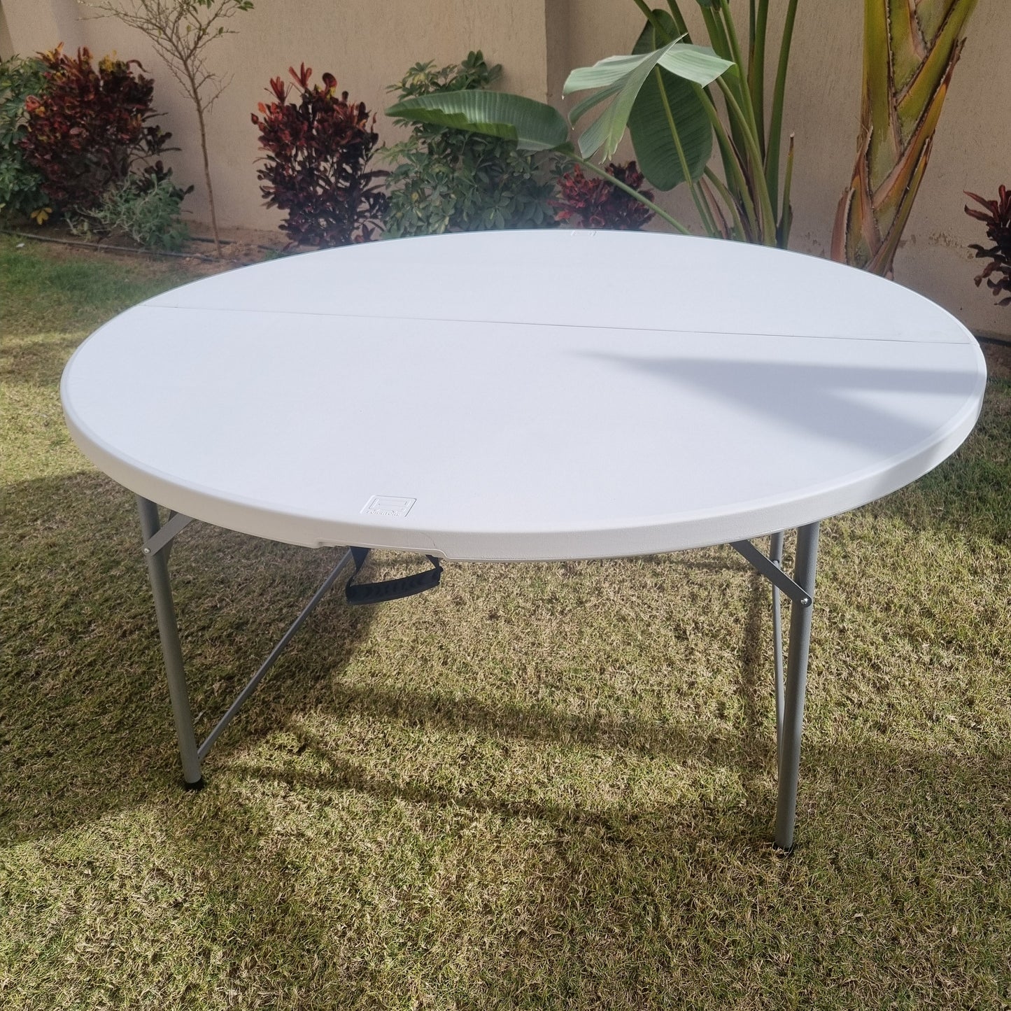 Outdoor Round Table 150cm (Fold in half)