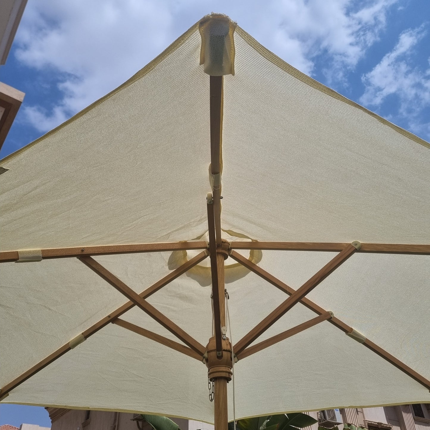 Premium Garden Umbrella - Claro Fabric - Base Included