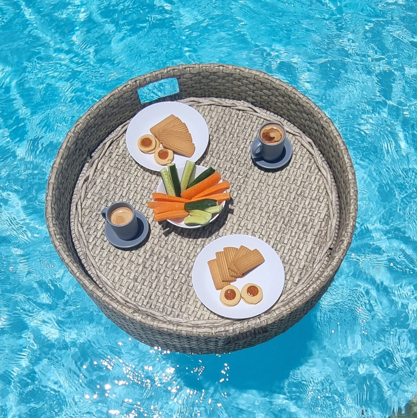 Bali Pool Tray (Aluminum)