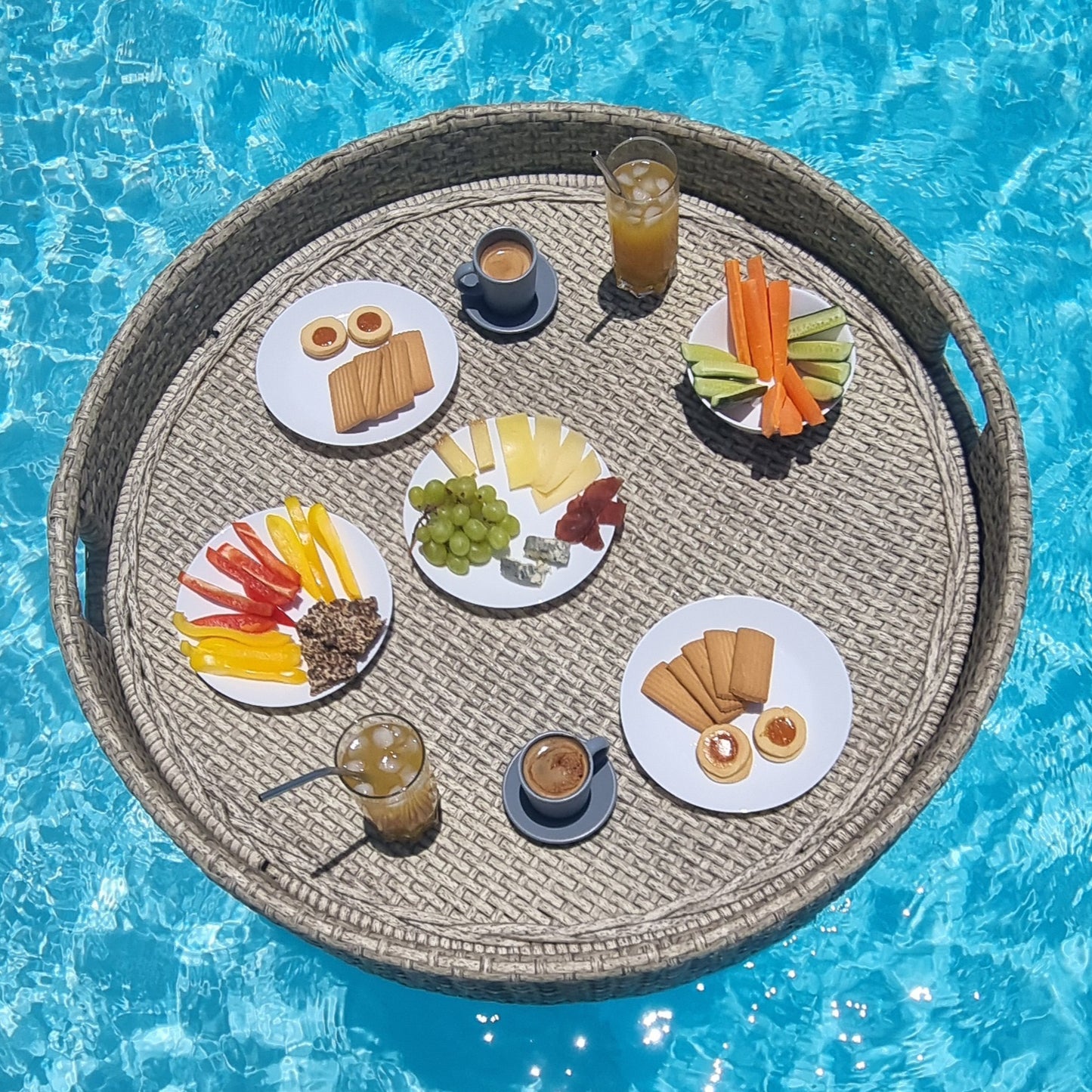 Bali Pool Tray (Aluminum)