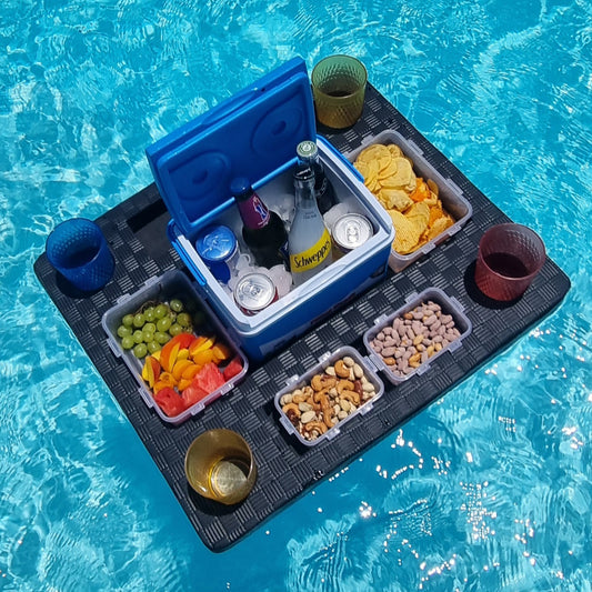 Ultimate Floating Pool Bar (With Containers & Icebox)