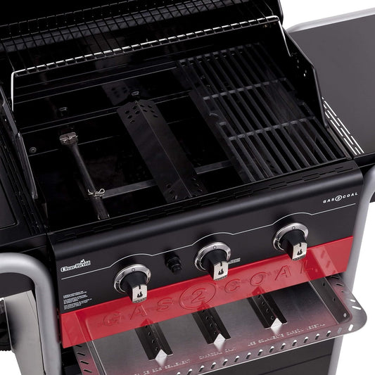 Char-Broil GAS2COAL 2-IN-1 BBQ GRILL 3B+SB