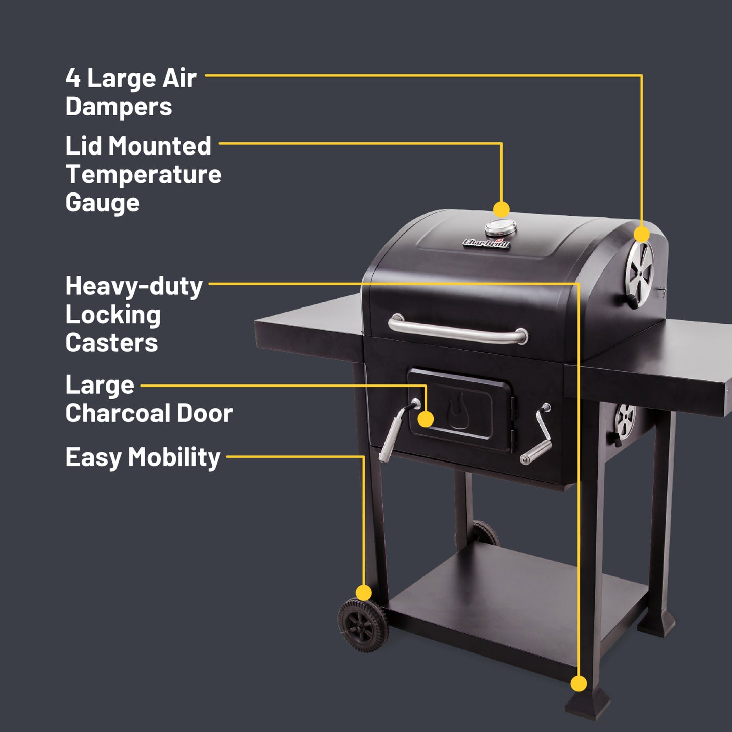 Char-Broil Performance 580 Charcoal BBQ Grill