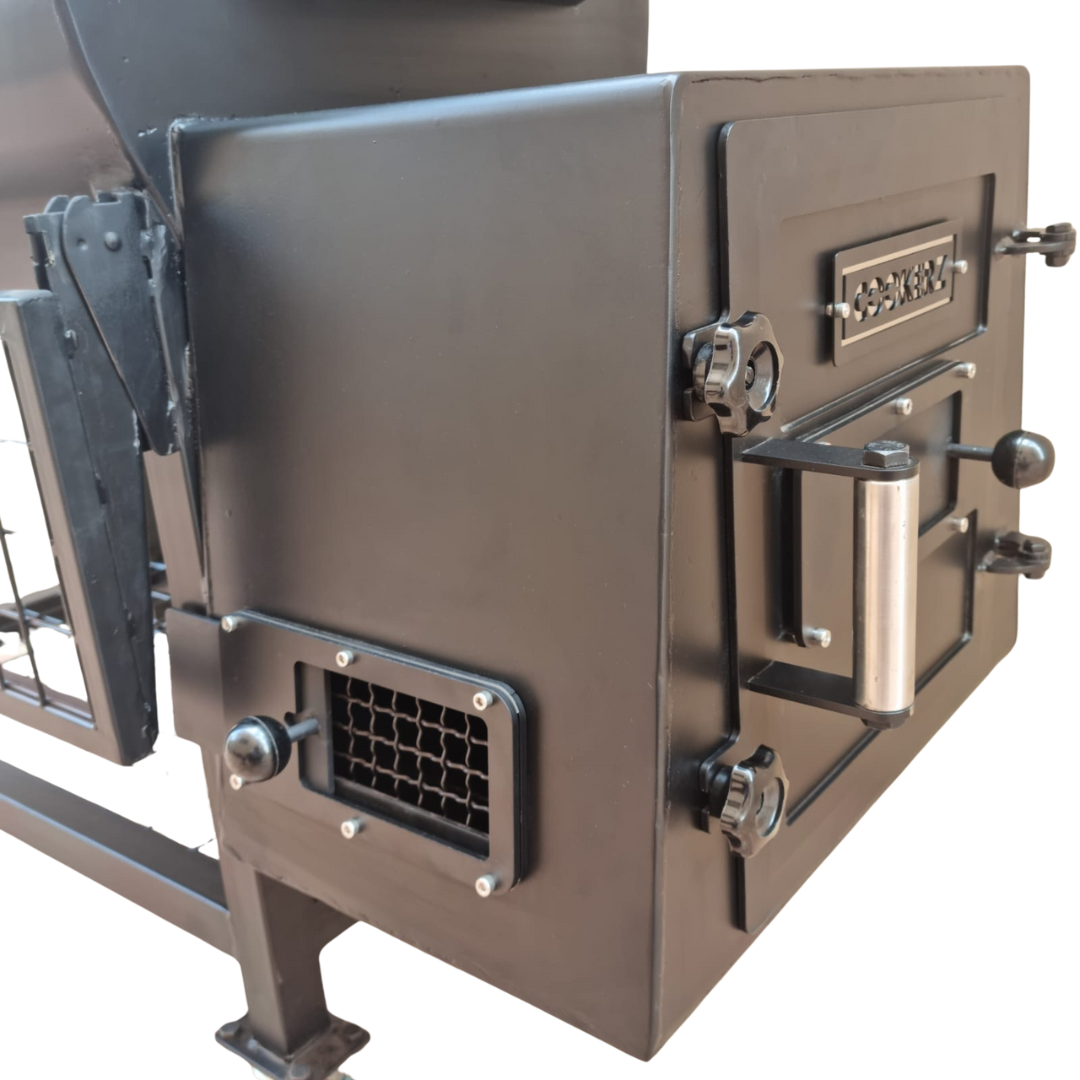 COOKERZ - Reverse Flow Offset Smoker - 175L