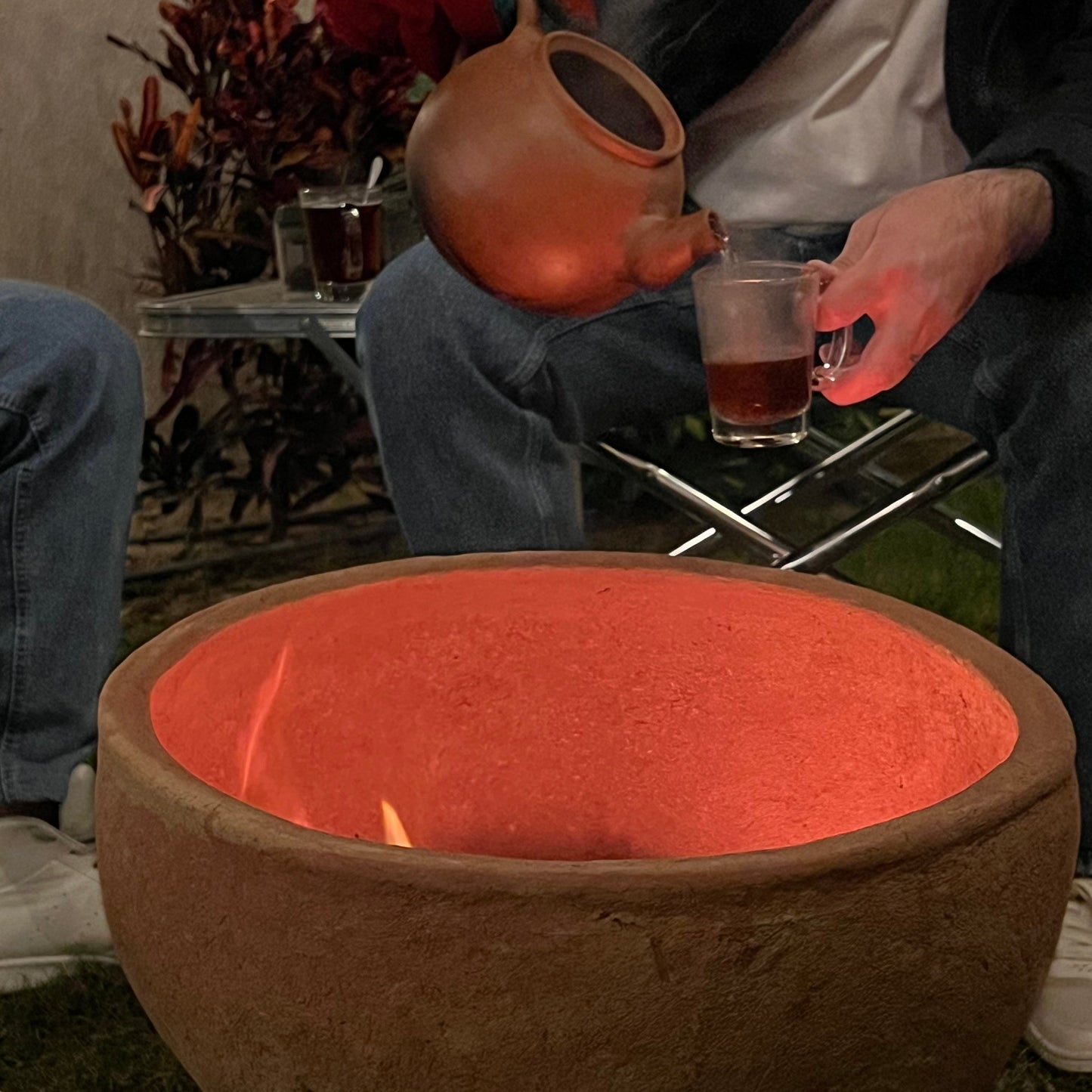 Clay Pot Fire Pit