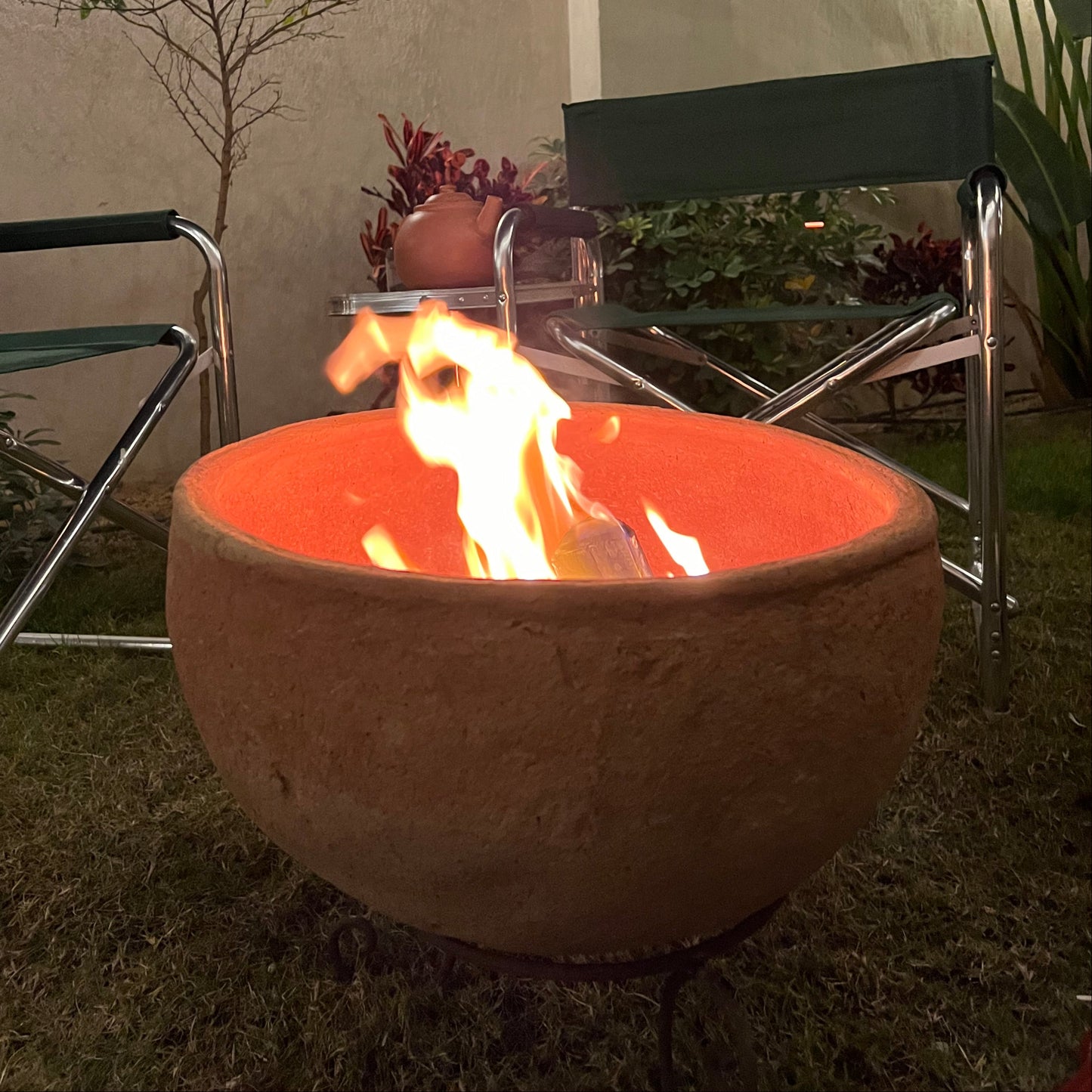 Clay Pot Fire Pit