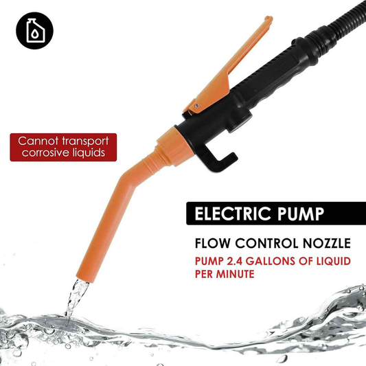 Electric Portable Vertical Ecofire Fuel Transfer Pump