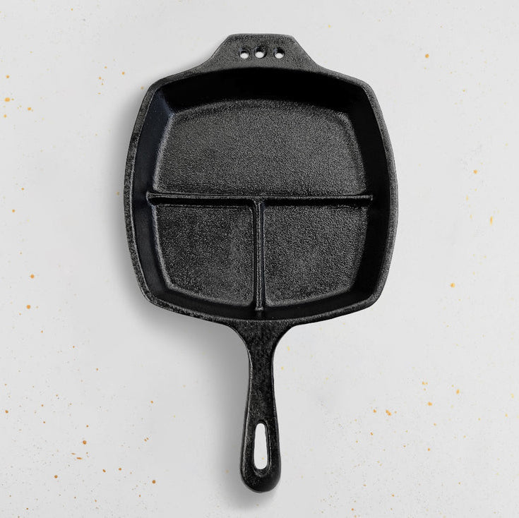 Grif - Cast Iron Sectional Skillet - 25cm