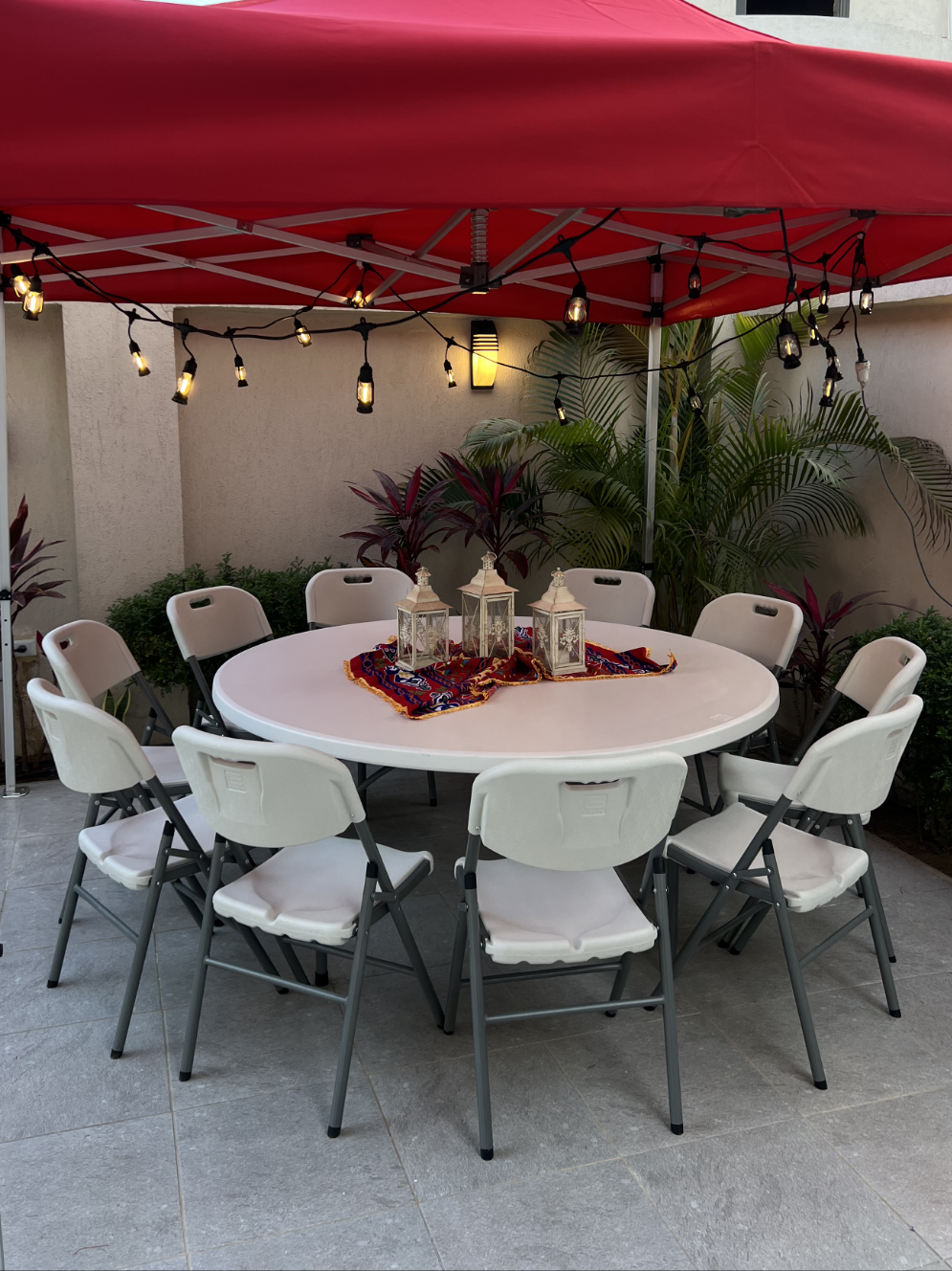 Outdoor Round Table 180cm