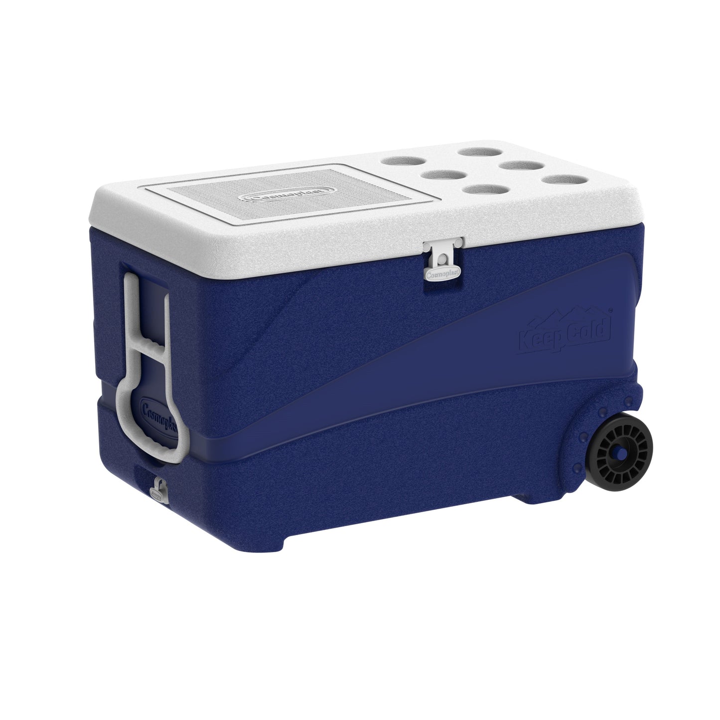 Cosmoplast - 84L Ice Box With Wheels