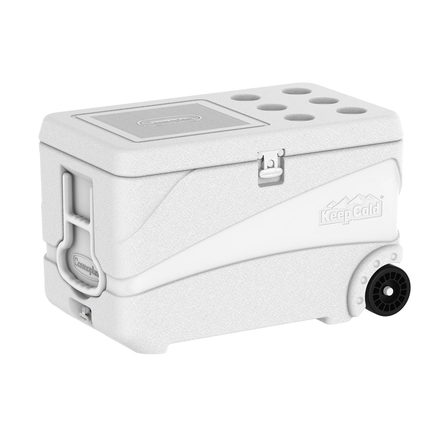 Cosmoplast - 84L Ice Box With Wheels