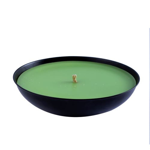 Lemon Scented Citronella Candle Metal Bowl - Large