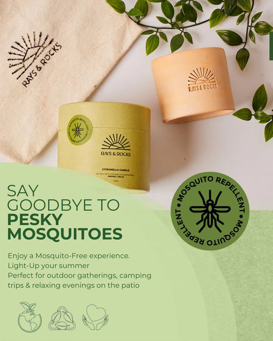 Mosquito Repellent Candle - 200mg - Bundle of 2
