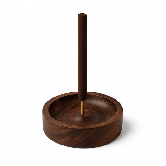 Natural Handcrafted Wood Incense Stick Holder made in Aswan by rays & rocks