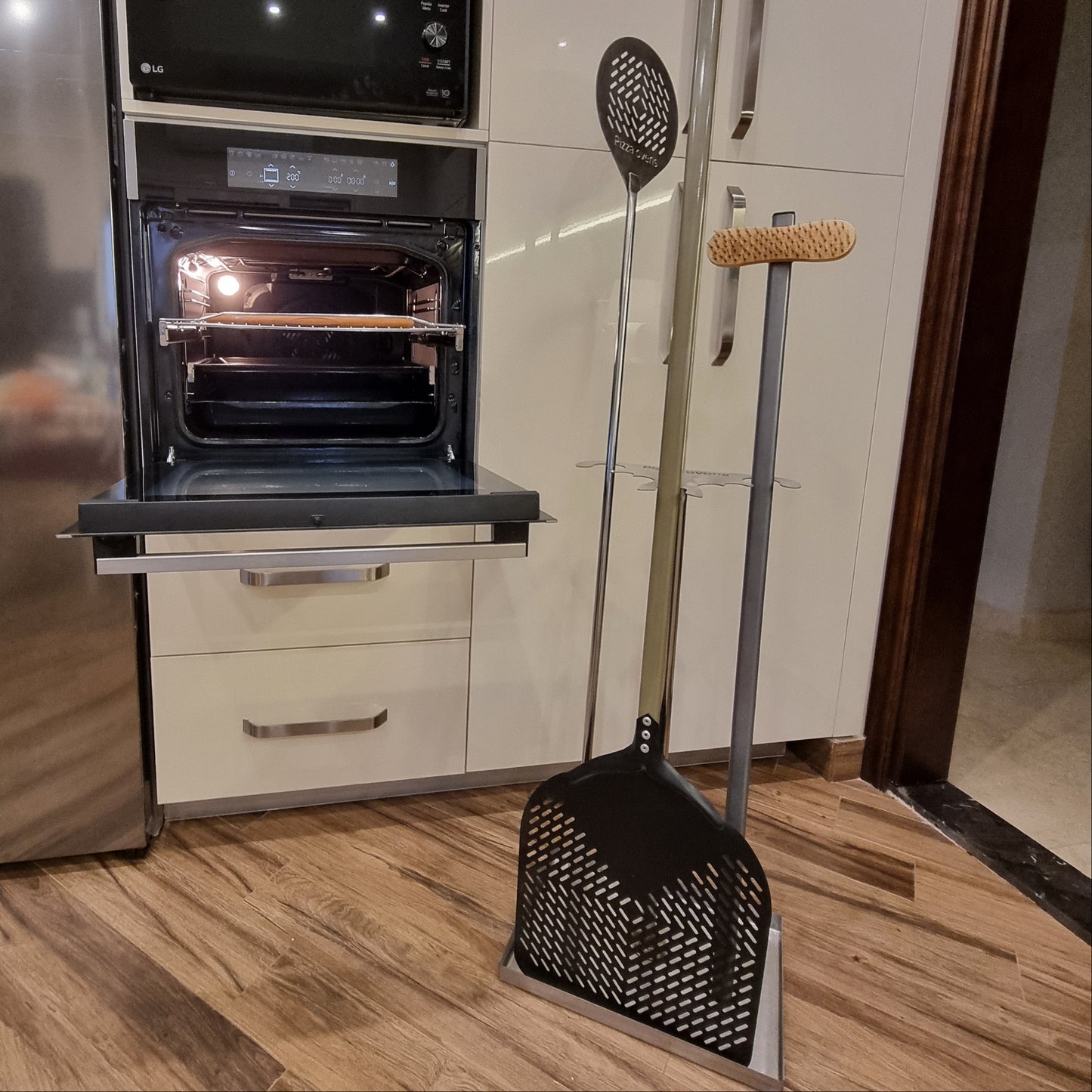 Pizza Oven Tool Set with Stand