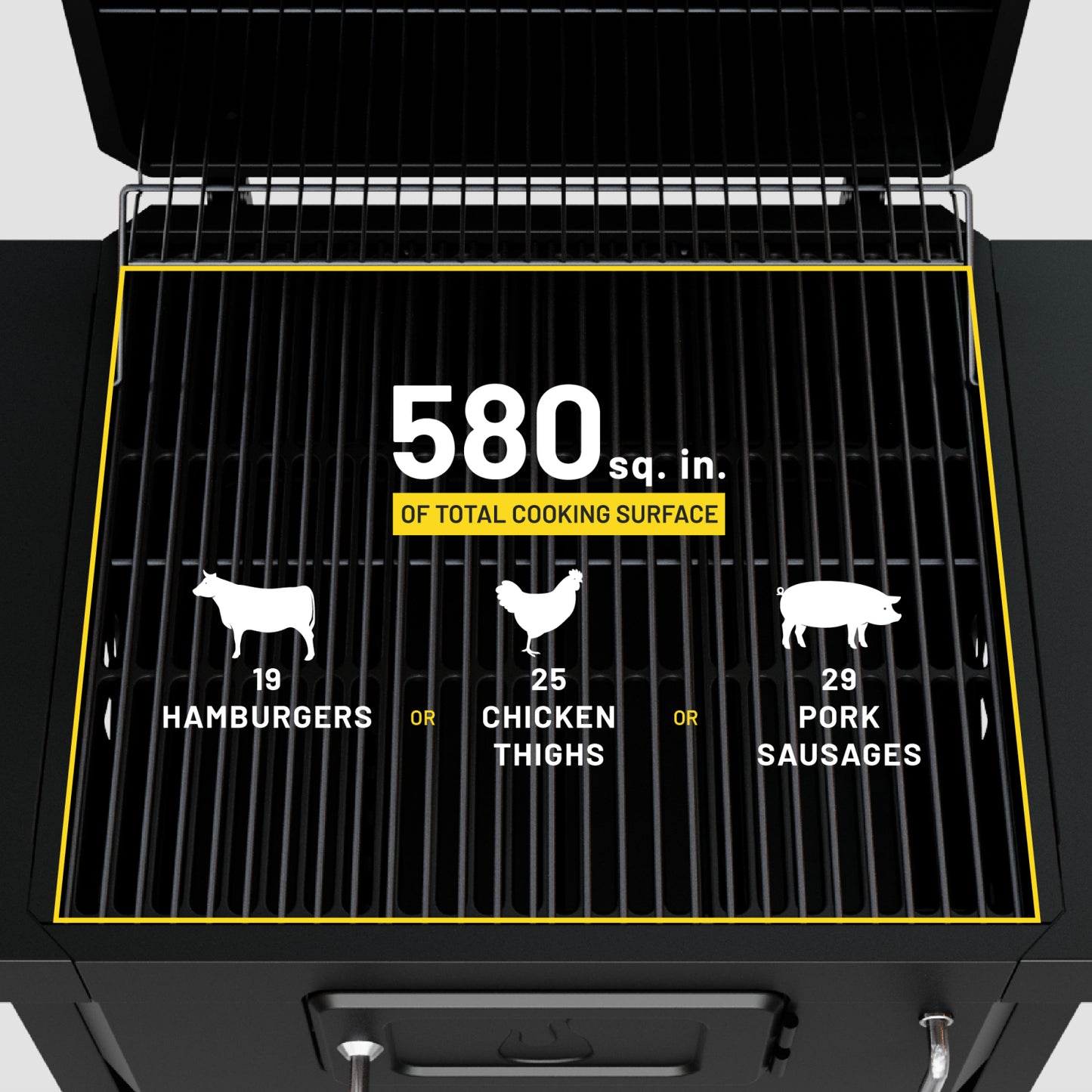 Char-Broil Performance 580 Charcoal BBQ Grill