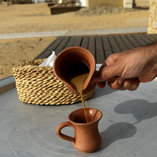 Terracotta Clay Turkish Coffee Pot