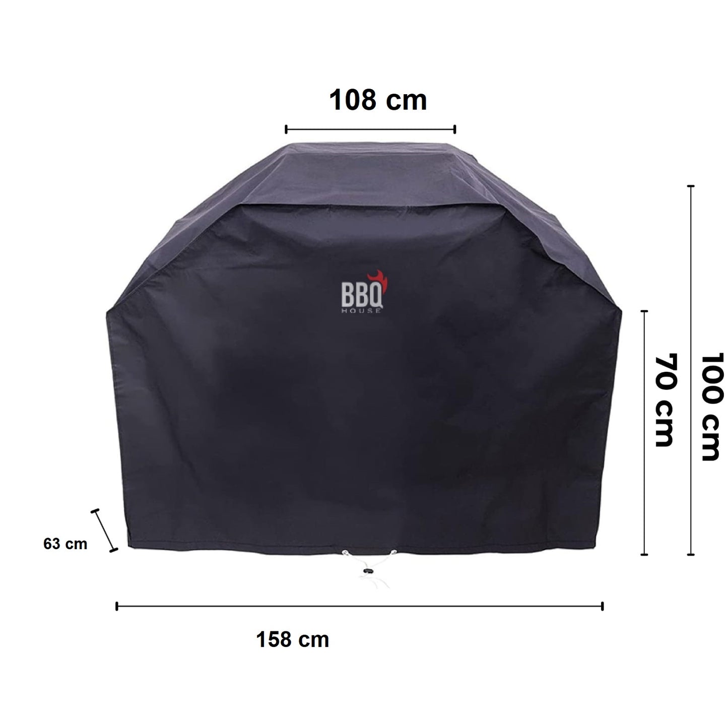 Gas grill cover by bbq house