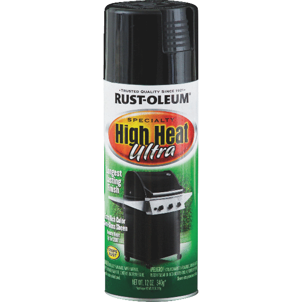 Rust-Oleum® High Heat Ultra - Spray Paint - Black