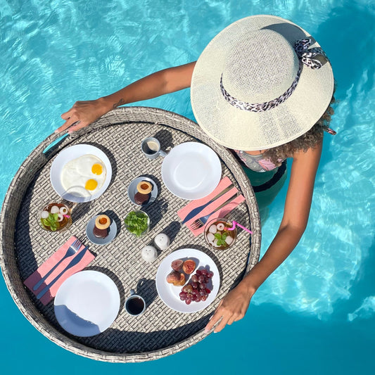 Bali Pool Tray (Aluminum)