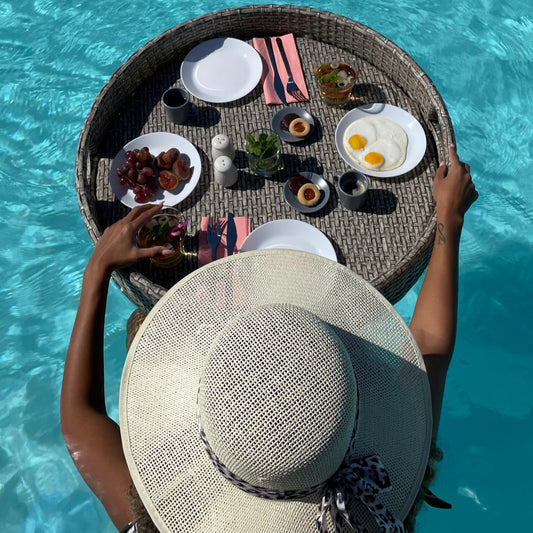 Bali Pool Tray (Aluminum)