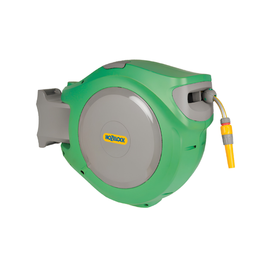 Automatic Retractable Hose Reel with 30M Hose - Hozelock UK Auto Reel Heavy Duty