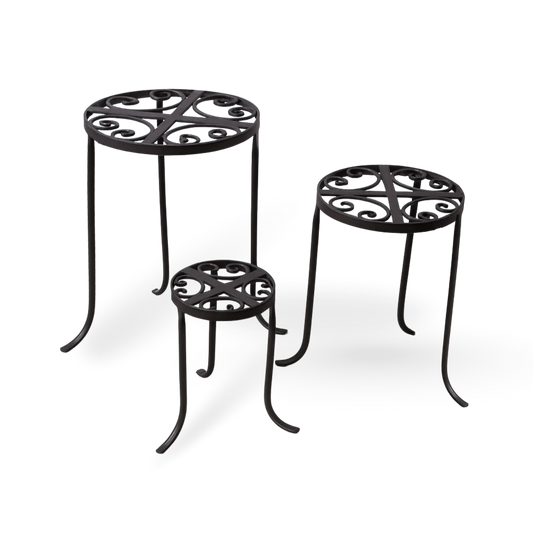 Genco - Verde Roma - Plant Stand – Set of 3