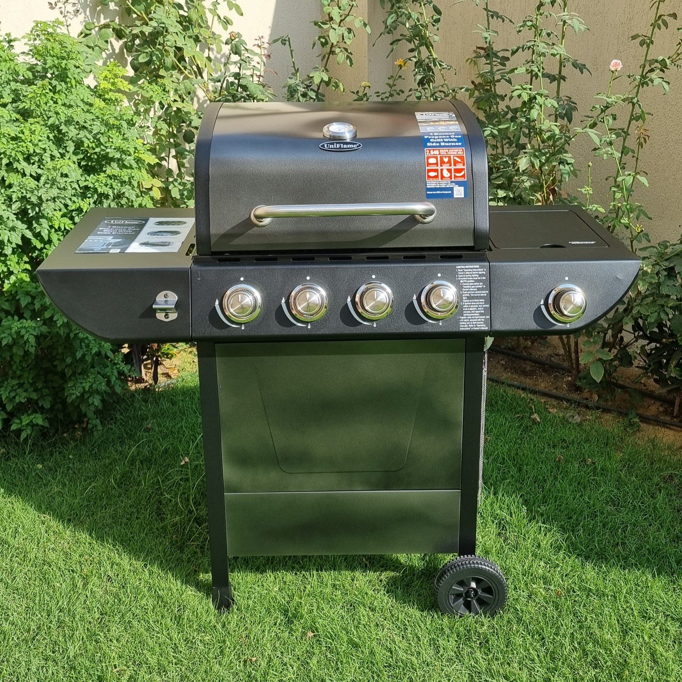 Uniflame 4 burner gas sale bbq