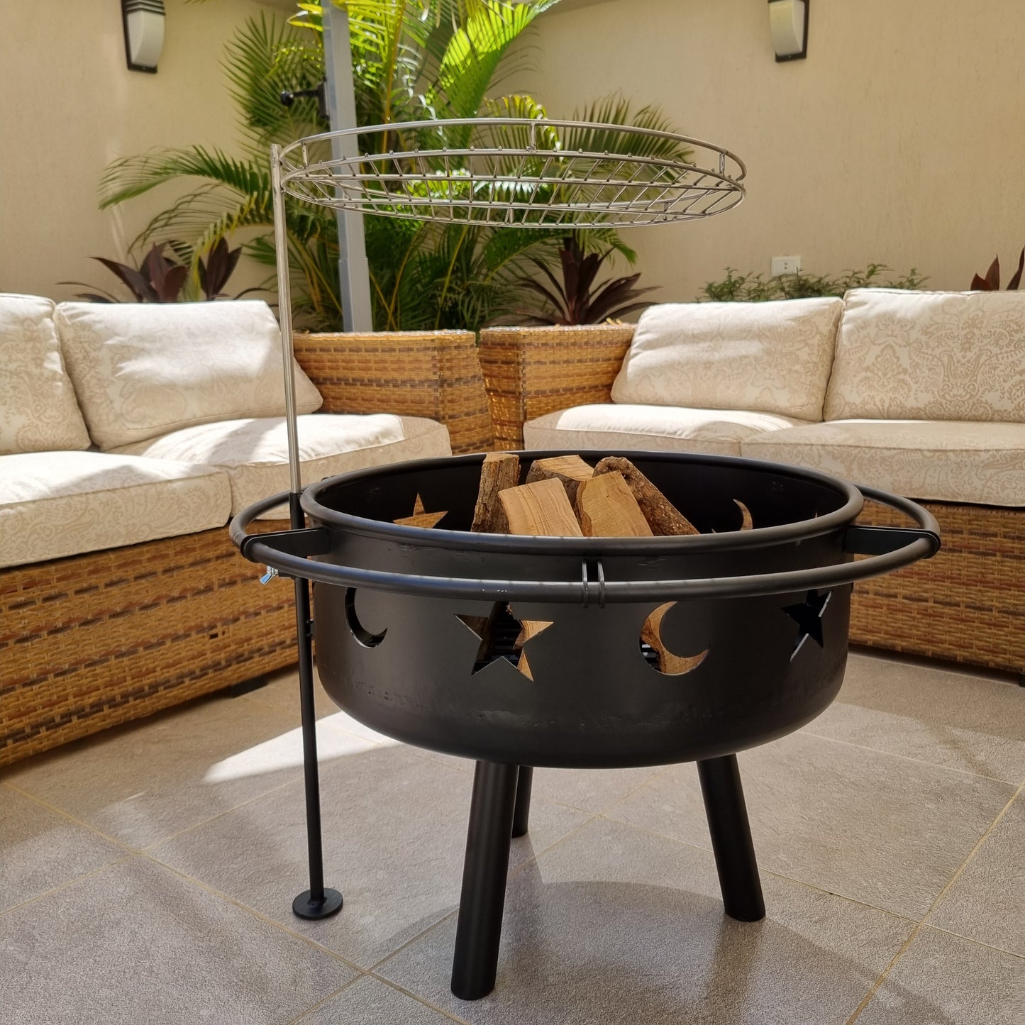 COOKERZ - Night Fire Pit & Grill