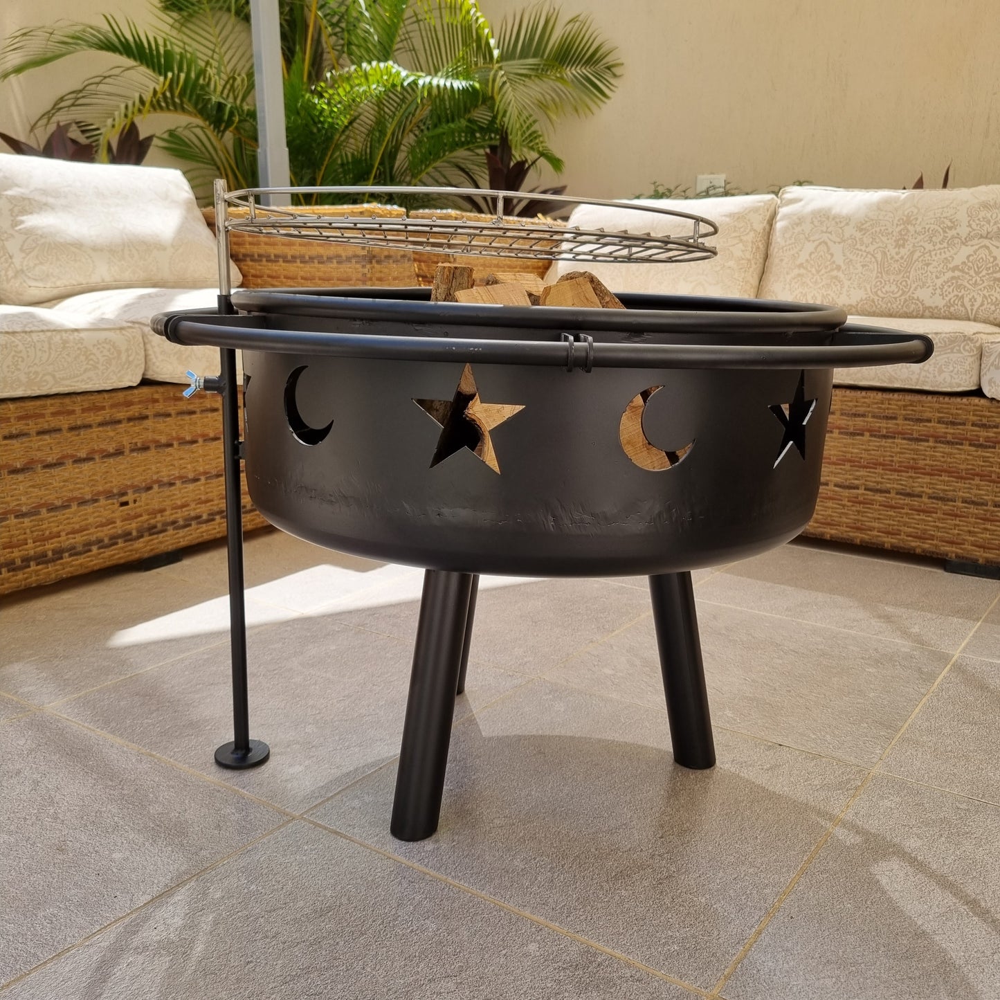 COOKERZ - Night Fire Pit & Grill