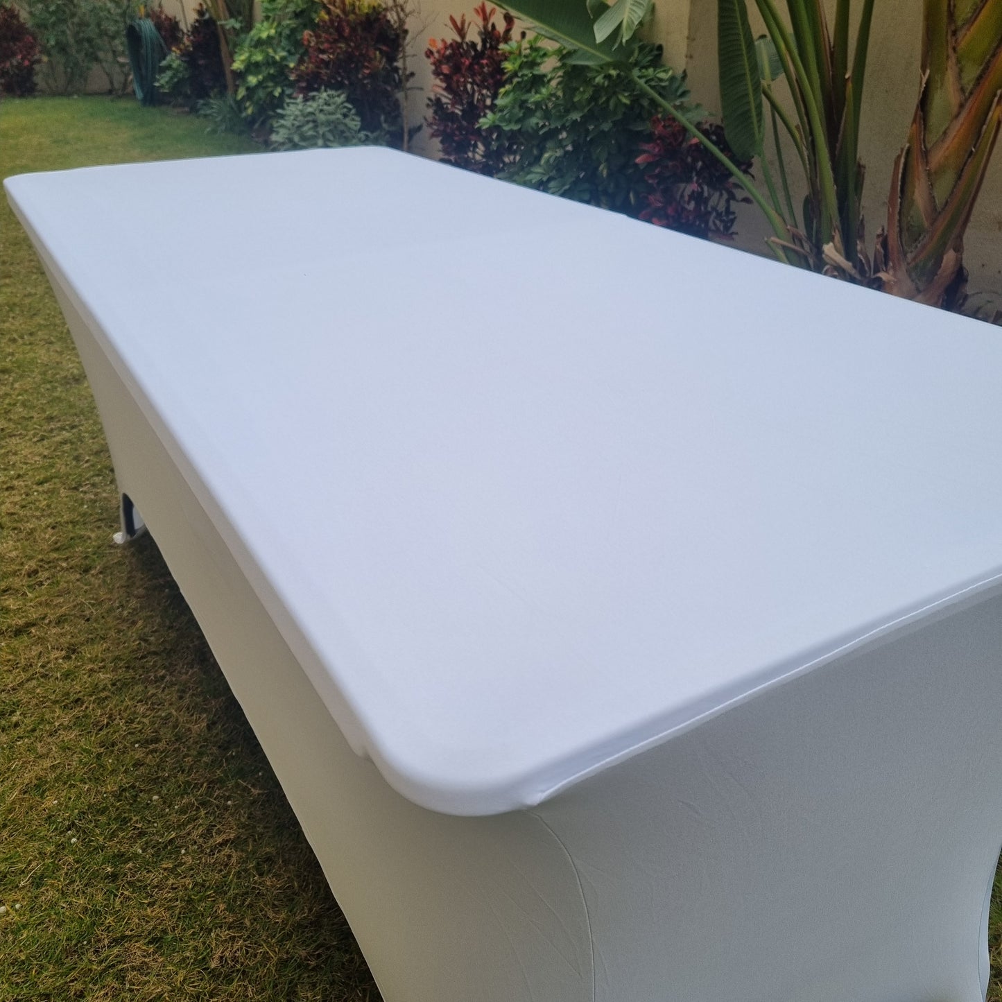 Spandex Table Cover for Outdoor Table - 180 cm