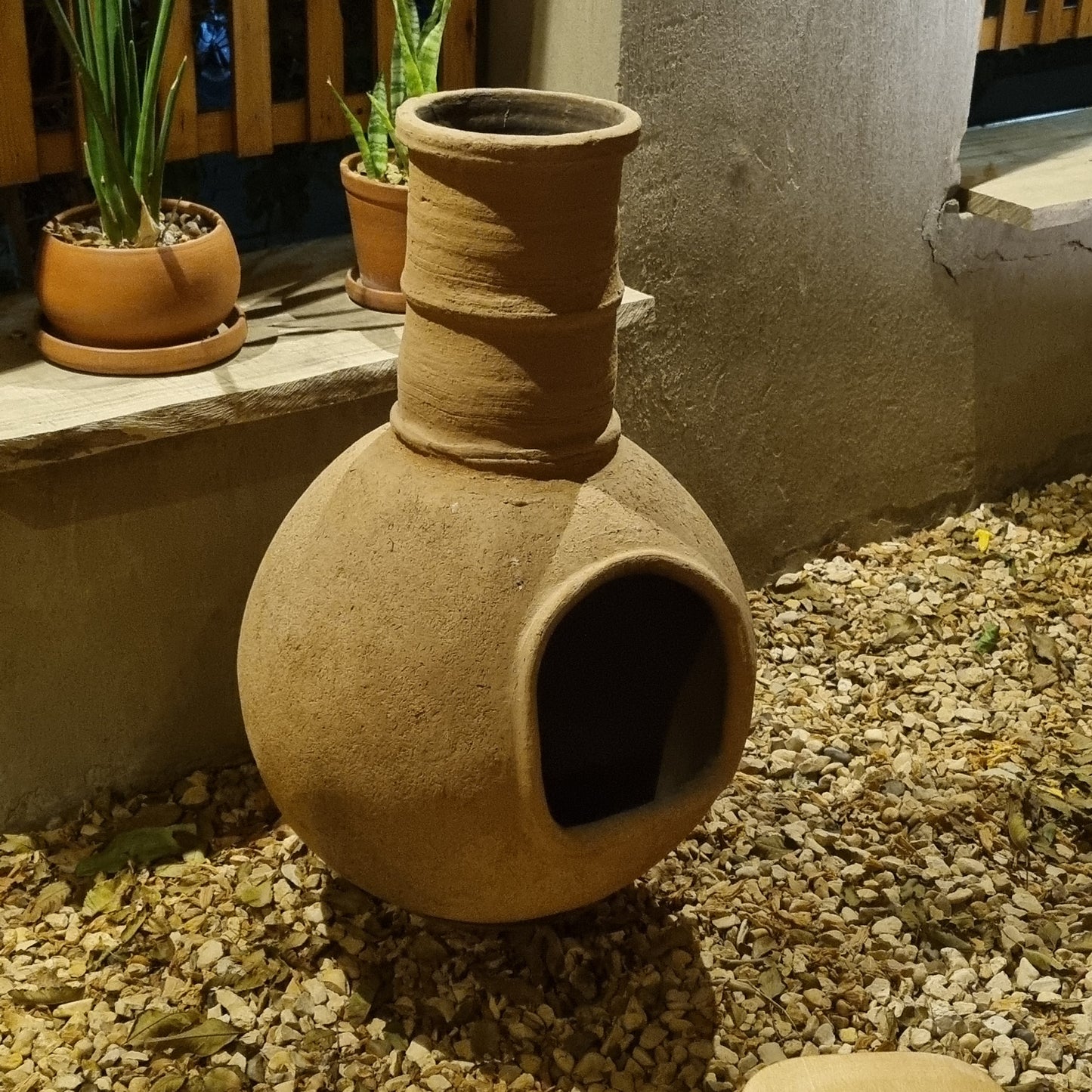 Terracotta Chimenea Fire Pit (Pre-Order)