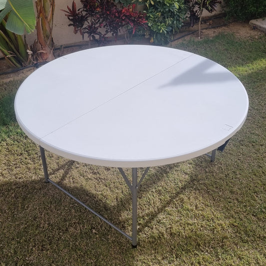 Outdoor Round Table 150cm (Fold in half)