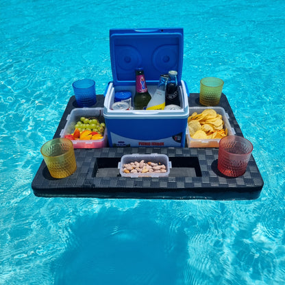 Ultimate Floating Pool Bar (With Containers & Icebox)