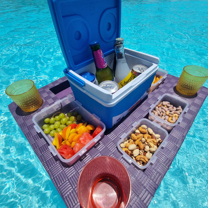 Ultimate Floating Pool Bar (With Containers & Icebox)