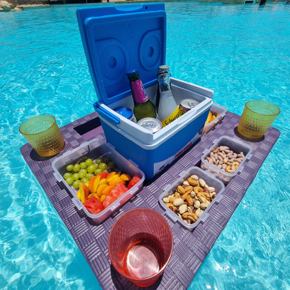 Ultimate Floating Pool Bar (With Containers & Icebox)