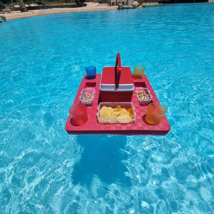 Ultimate Floating Pool Bar (With Containers & Icebox)