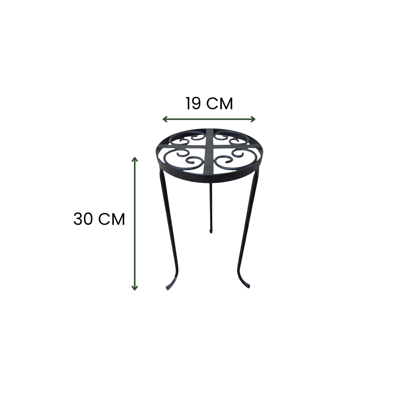 Genco - Verde Roma - Plant Stand – Set of 3