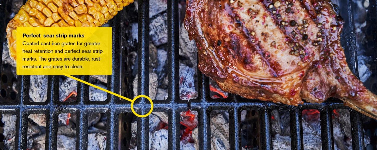 Char-Broil GAS2COAL 2-IN-1 BBQ GRILL 3B+SB