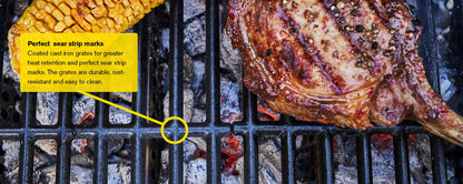 Char-Broil GAS2COAL 2-IN-1 BBQ GRILL 3B+SB