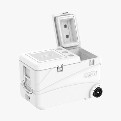 Cosmoplast - 102L Ice Box With Wheels
