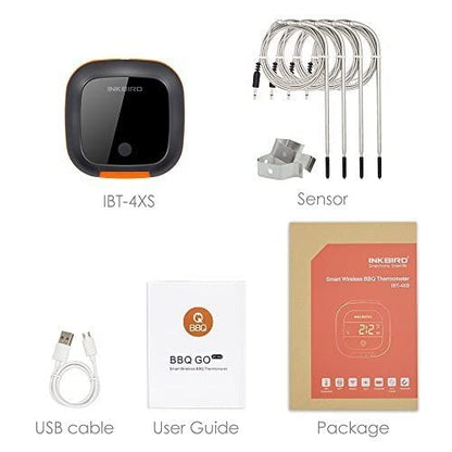 Inkbird - Bluetooth BBQ Thermometer IBT-4XS