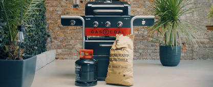 Char-Broil GAS2COAL 2-IN-1 BBQ GRILL 3B+SB