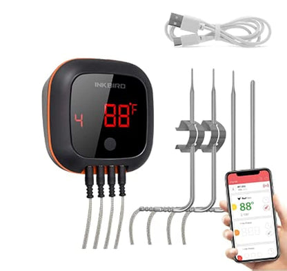 Inkbird - Bluetooth BBQ Thermometer IBT-4XS