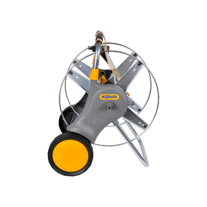 Metal Hose Reel Cart (Empty) 90m - Hozelock UK Metal Heavy Duty