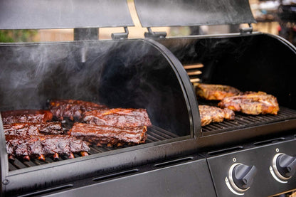 Oklahoma Joe’s Longhorn Combo Charcoal / Gas Smoker & Grill
