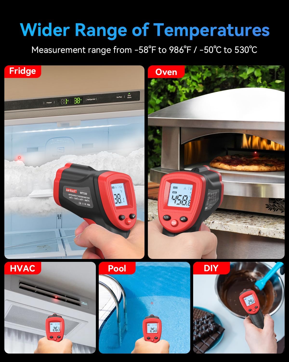 Wintact Infrared Thermometer Gun