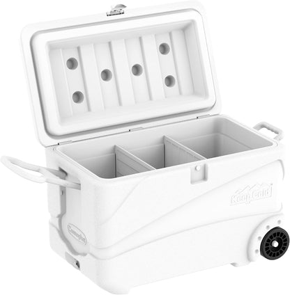 Cosmoplast - 102L Ice Box With Wheels