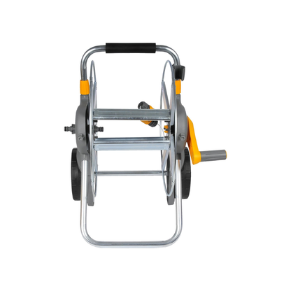 Metal Hose Reel Cart (Empty) 90m - Hozelock UK Metal Heavy Duty
